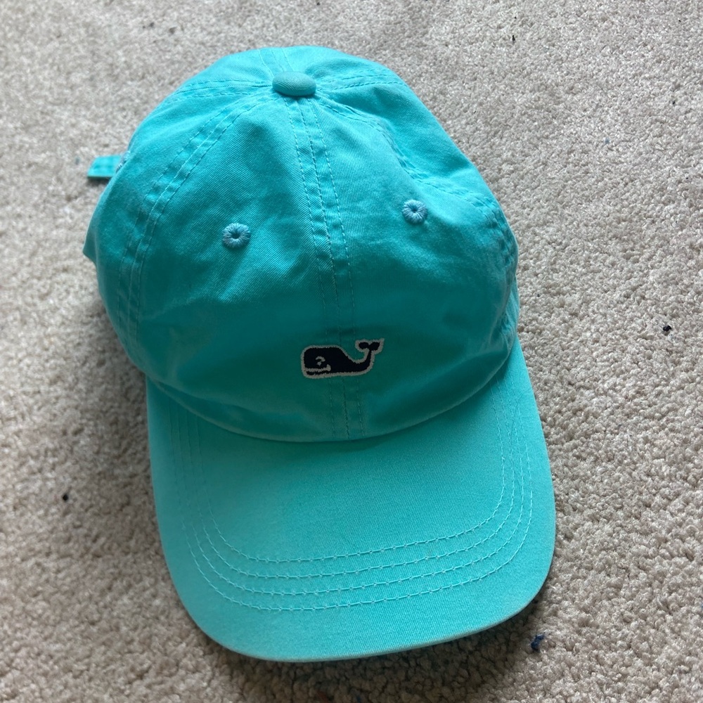 Turquoise hat
